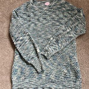 Isabel Maternity by Ingrid & Isabel Blue Knit Sweater